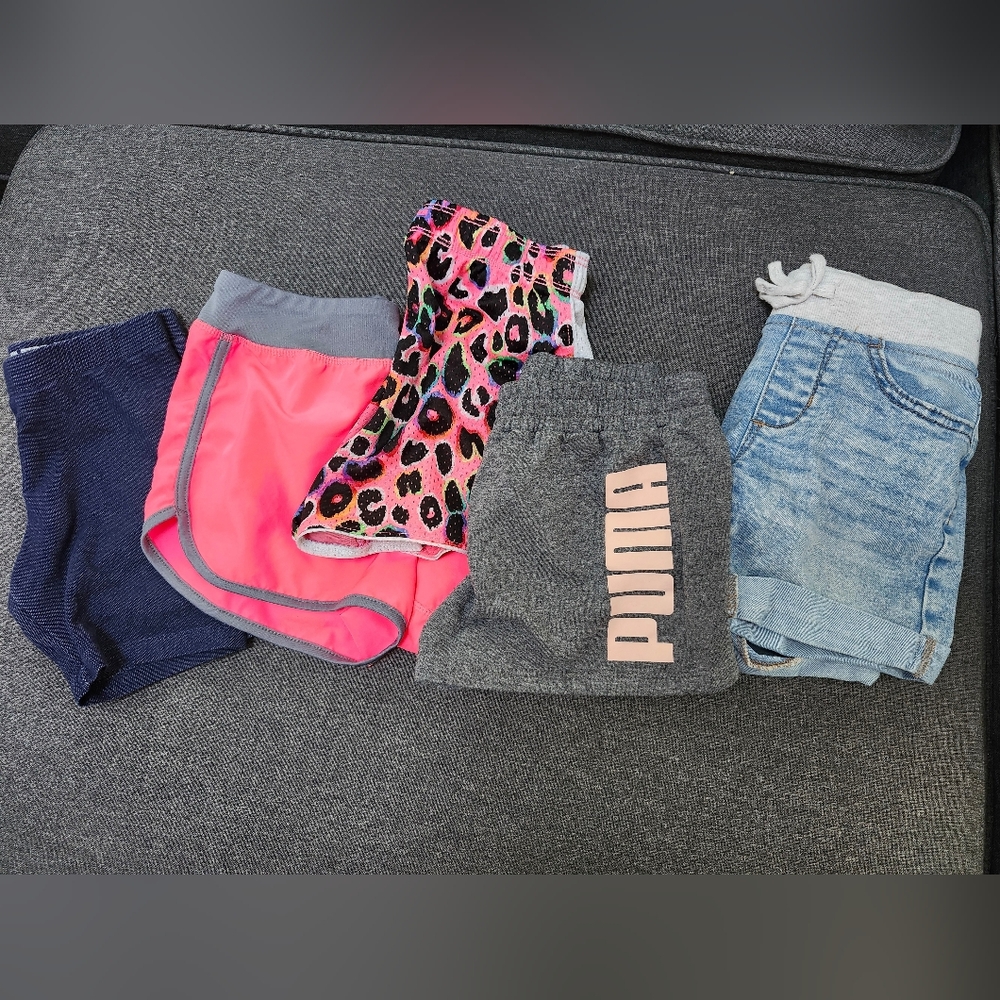 Puma, Justice & Other Brands Shorts (5pcs)